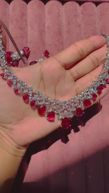 cz necklace